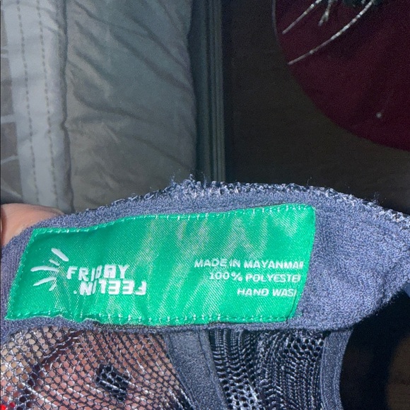 Buckle Navy Cowboy Trucker Hat - Picture 6 of 6